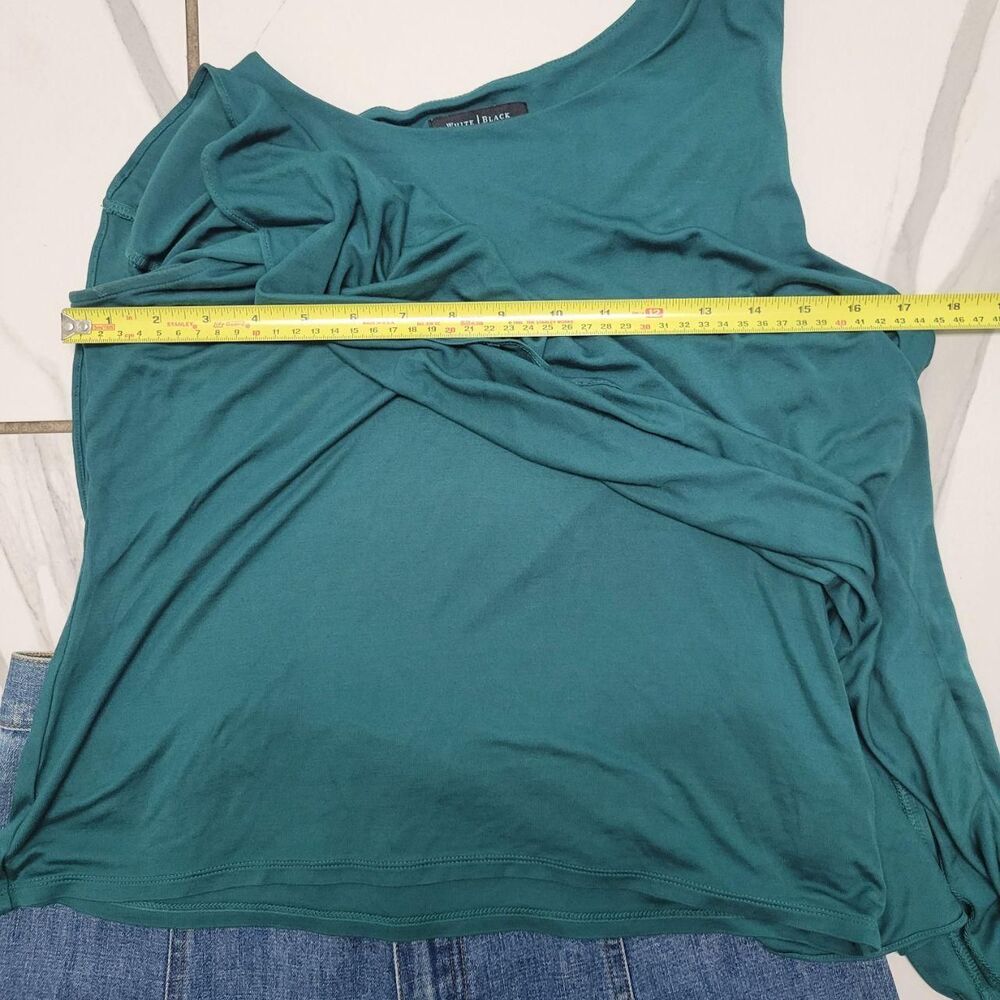 White-house-black-market Women's Green Blouse